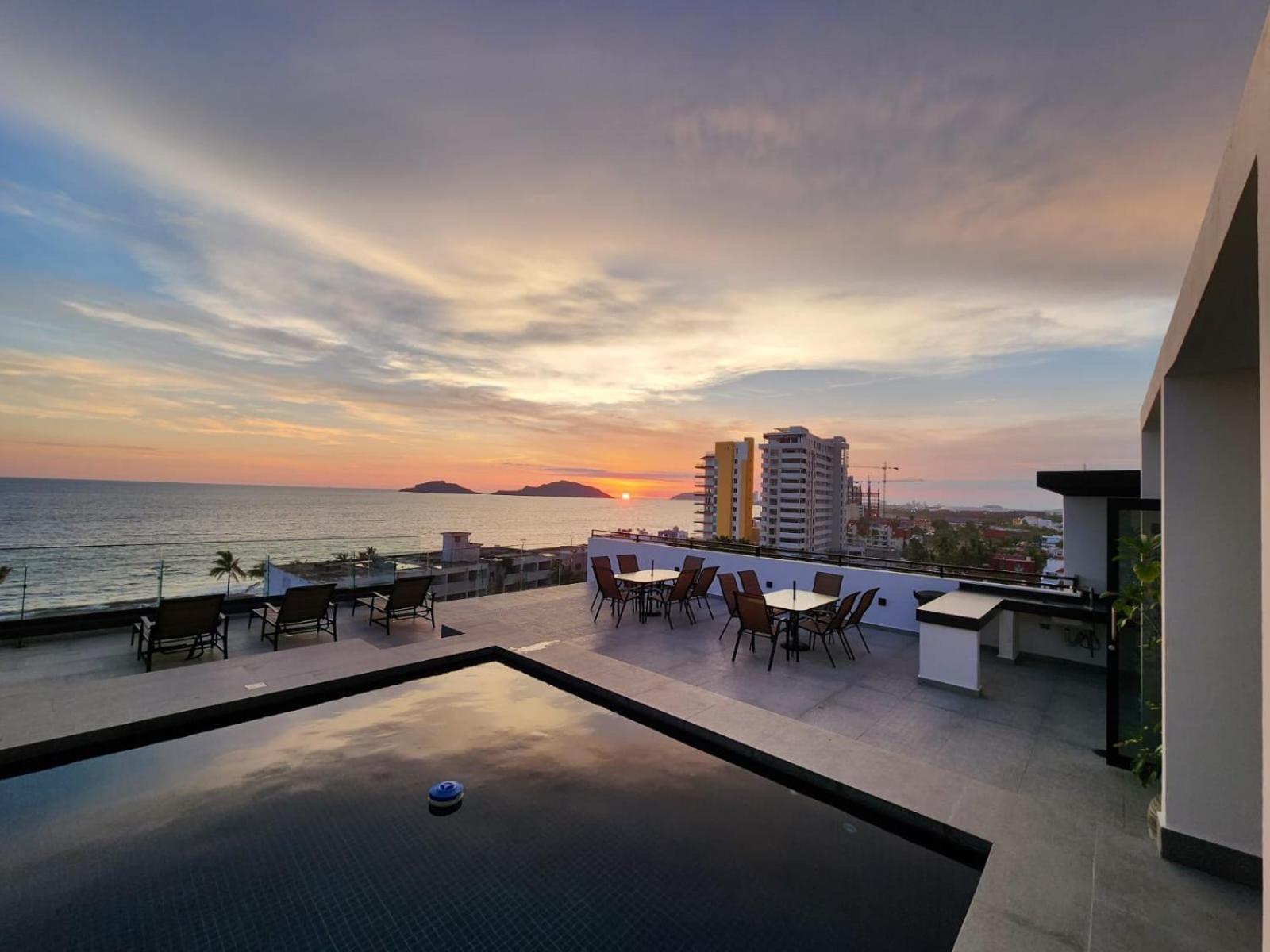 Apartamento Departamento En Mazatlan Torre Q Exterior foto